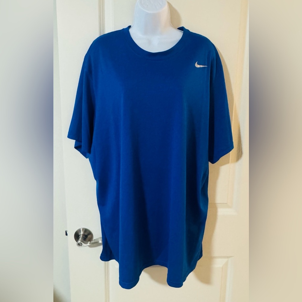 Nike Blue Men's DriFit Shirt